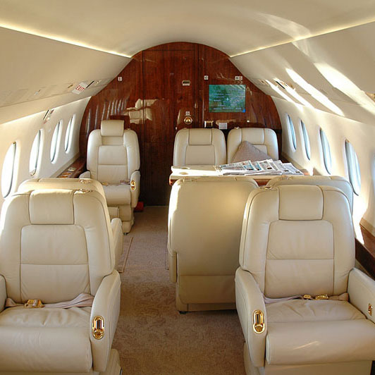 Dassault Falcon Interior